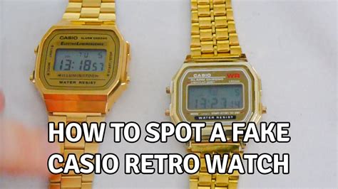 casio silver watch fake|casio watch authenticity.